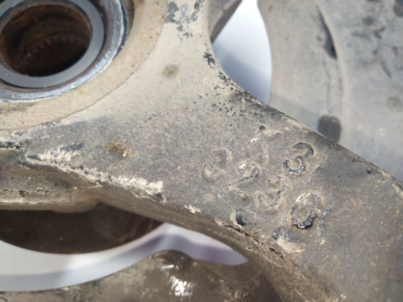 Recambio de mangueta delantera derecha para mazda 5 berl. (cr) 2.0 crtd active+ (105kw) referencia OEM IAM K3C236  