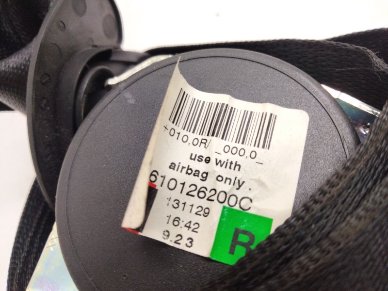 Recambio de cinturon seguridad delantero derecho para bmw serie 5 lim. (f10) 520d referencia OEM IAM 610126200C  