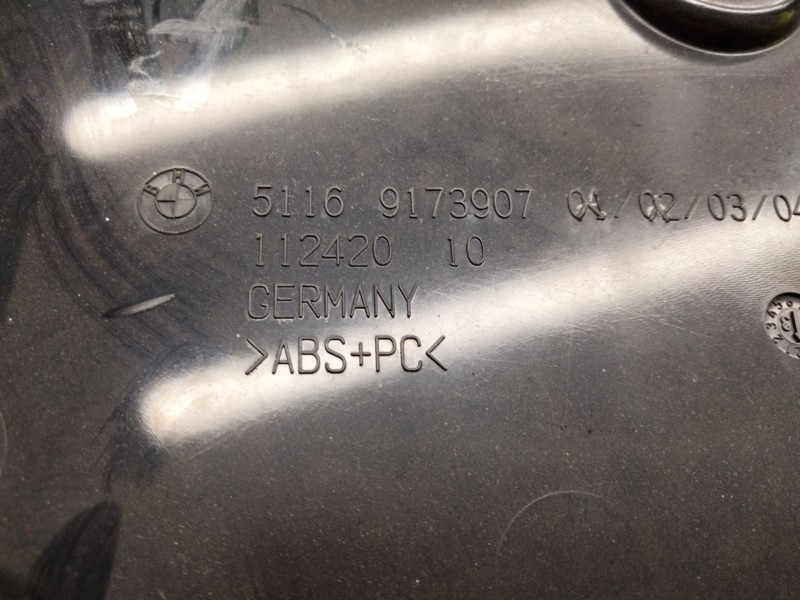 Recambio de guantera para bmw serie 5 lim. (f10) 520d referencia OEM IAM 9173907  