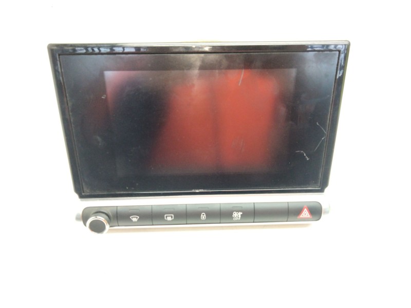 Recambio de pantalla multifuncion para citroën c4 cactus referencia OEM IAM 98289806ZD  