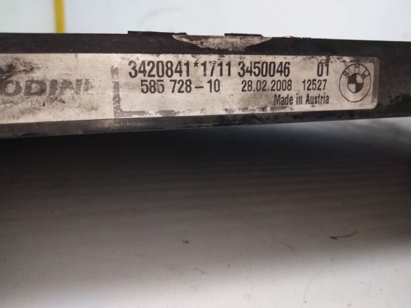 Recambio de condensador / radiador aire acondicionado para bmw x3 (e83) 2.0 turbodiesel cat referencia OEM IAM 3420841  