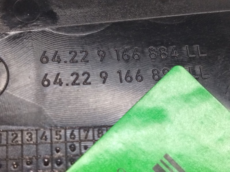 Recambio de aireador derecho para bmw serie 5 lim. (f10) 520d referencia OEM IAM 9166884  