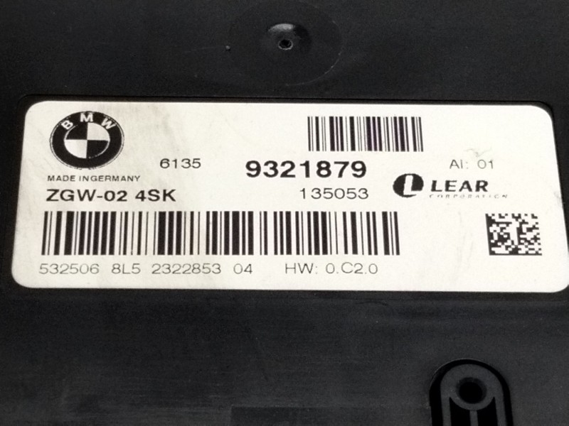 Recambio de modulo electronico para bmw serie 5 lim. (f10) 520d referencia OEM IAM 9321879  