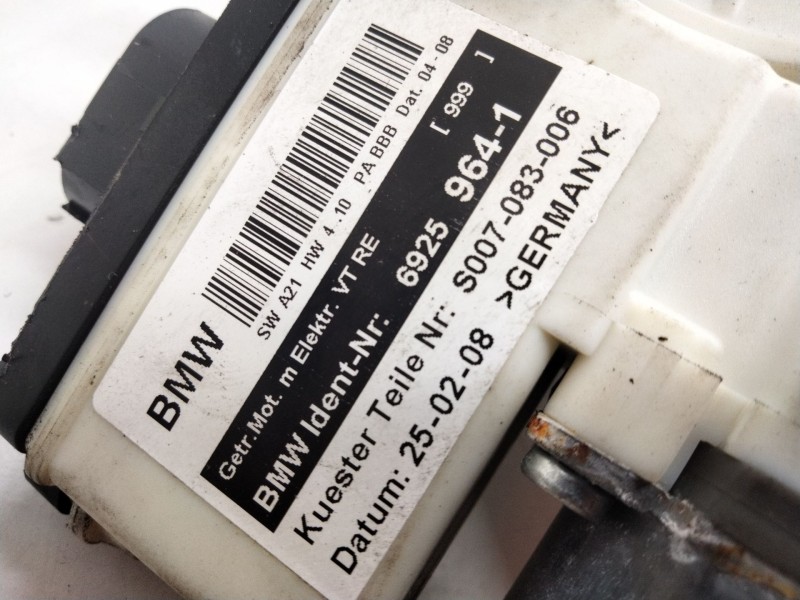 Recambio de elevalunas delantero derecho para bmw x3 (e83) 2.0 turbodiesel cat referencia OEM IAM 692596401  