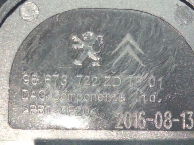 Recambio de mando retrovisor para citroën c4 cactus feel referencia OEM IAM 96673722ZD  