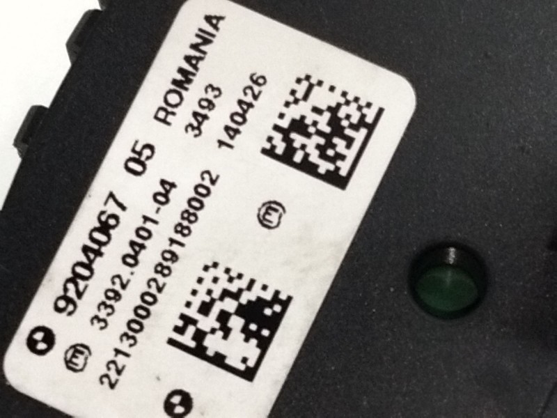 Recambio de mando luces para bmw serie 5 lim. (f10) 520d referencia OEM IAM 920406705  