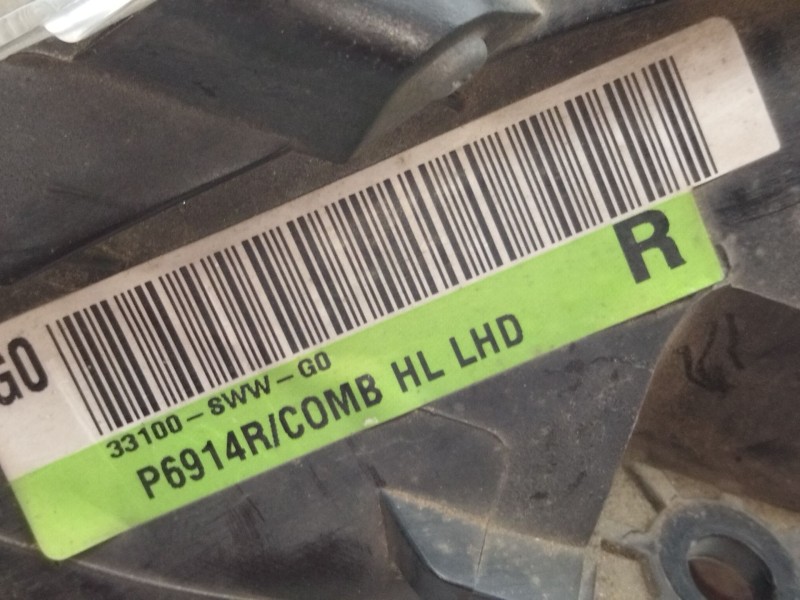 Recambio de faro derecho para honda cr-v (re) elegance referencia OEM IAM   