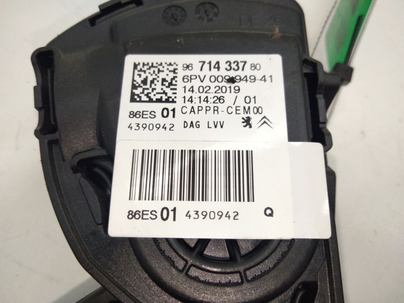 Recambio de pedal acelerador para citroën c4 cactus referencia OEM IAM 9671433780  