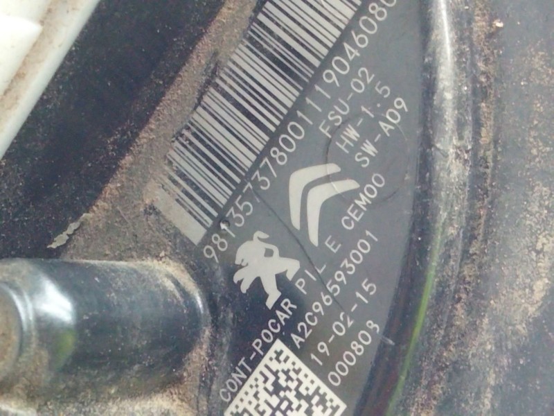 Recambio de aforador para citroën c4 cactus referencia OEM IAM 9813574780  