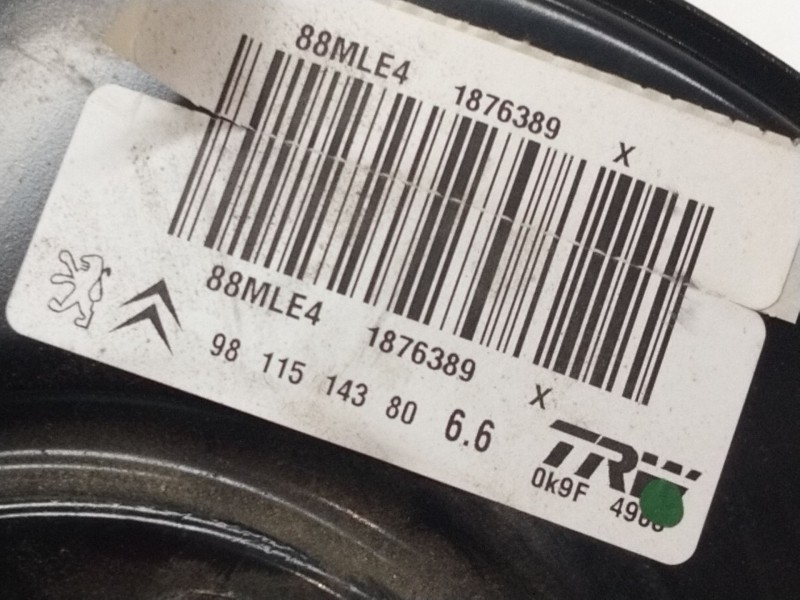 Recambio de servofreno para citroën c4 cactus referencia OEM IAM 9811514380  