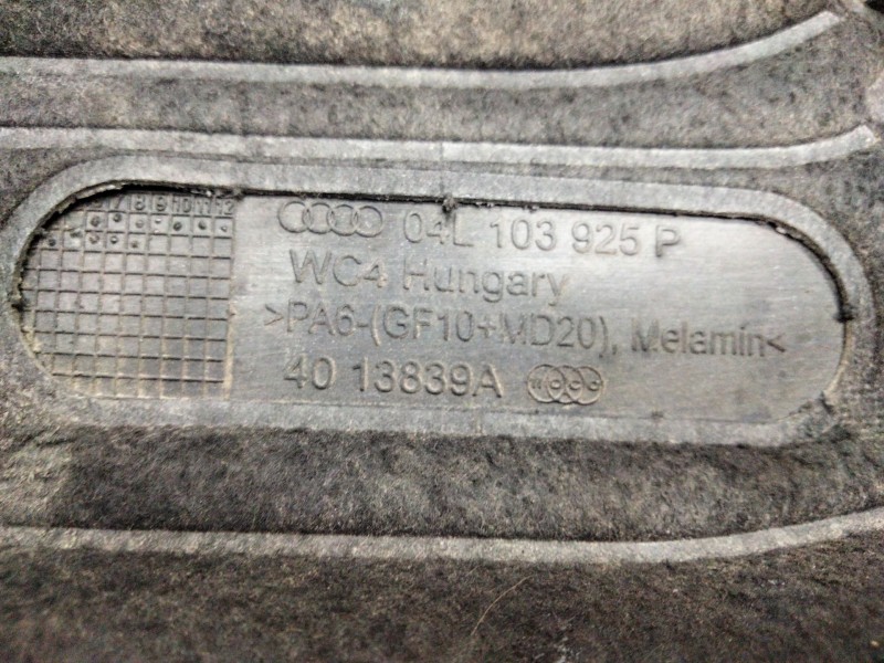 Recambio de tapa motor para audi a4 berlina (8w2) 2.0 16v tdi referencia OEM IAM 04L103925P  