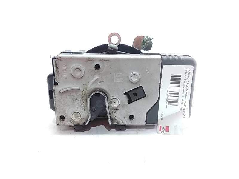 Recambio de cerradura puerta delantera izquierda para opel zafira a elegance referencia OEM IAM 24444015  