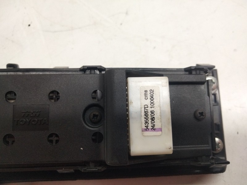 Recambio de mando elevalunas delantero izquierdo para toyota corolla verso (zer_, zze12_, r1_) 2.2 d-4d (aur10_) referencia OEM 