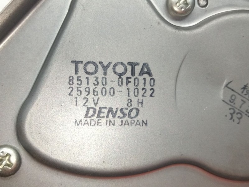 Recambio de motor limpia trasero para toyota corolla verso (zer_, zze12_, r1_) 2.2 d-4d (aur10_) referencia OEM IAM 851300F010  