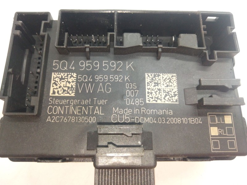 Recambio de modulo control puerta para seat ateca (kh7) referencia OEM IAM 5Q4969592K  