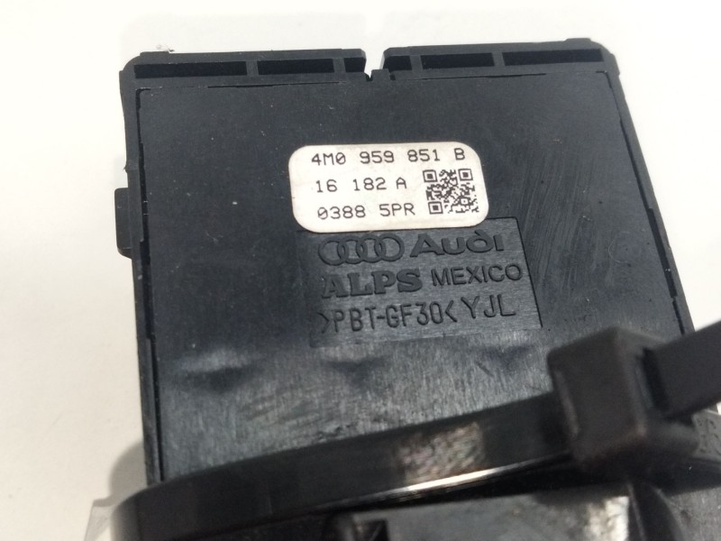 Recambio de mando elevalunas delantero izquierdo para audi a4 berlina (8w2) 2.0 16v tdi referencia OEM IAM 4M0959851B  