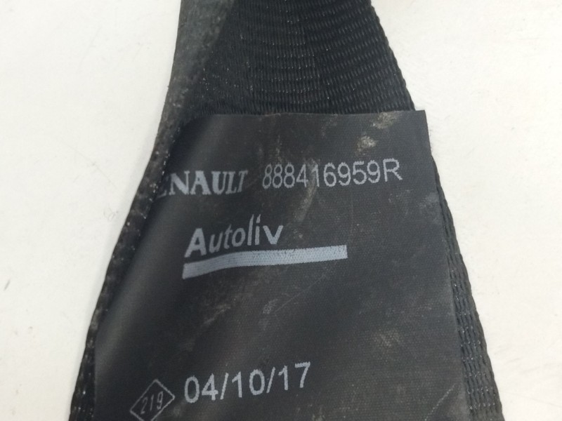 Recambio de cinturon seguridad trasero izquierdo para dacia logan mcv ii stepway referencia OEM IAM 888416959R  