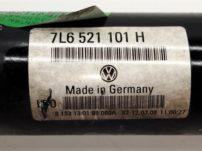 Recambio de transmision central delantera para audi q7 (4lb) 3.0 tdi quattro referencia OEM IAM 7L6521101H  
