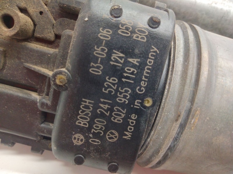 Recambio de motor limpia delantero para seat ibiza (6l1) 1.9 tdi referencia OEM IAM 0390241526 6Q2955119A 