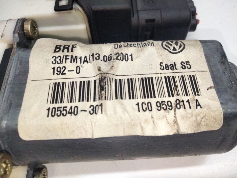 Recambio de motor elevalunas trasero izquierdo para seat toledo ii (1m2) 1.9 tdi referencia OEM IAM 1C0959811A  