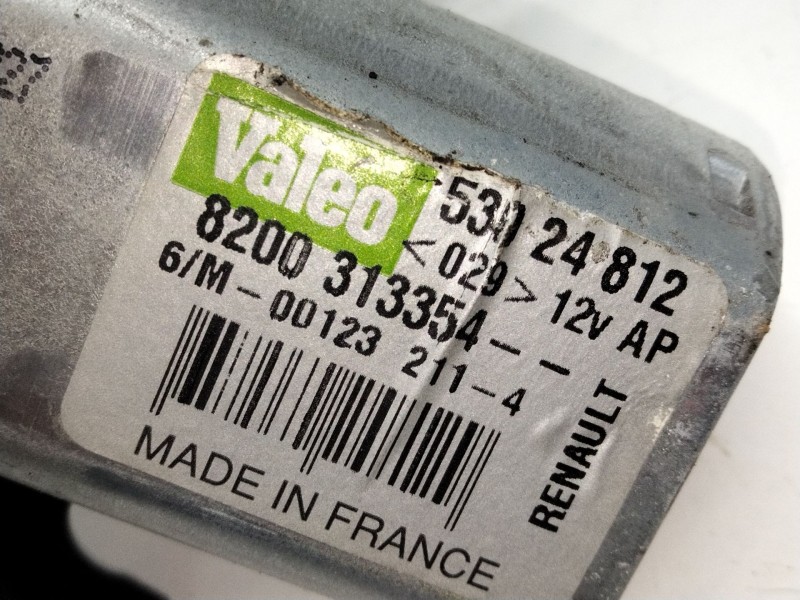 Recambio de motor limpia trasero para renault modus 1.4 16v referencia OEM IAM 8200313354 53024812 