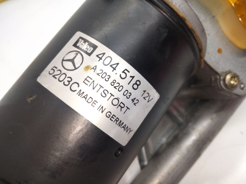 Recambio de motor limpia delantero para mercedes-benz clase c (w203) c 180 kompressor (203.046) referencia OEM IAM A2038200342  