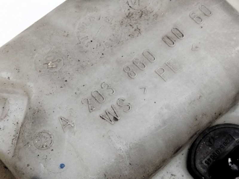 Recambio de deposito limpia para mercedes-benz clase c (w203) c 180 kompressor (203.046) referencia OEM IAM A2048600060  