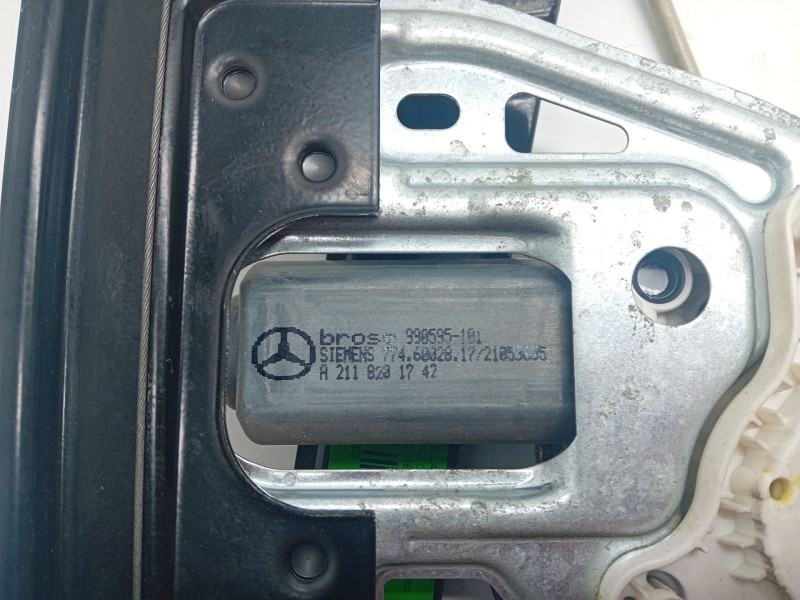 Recambio de elevalunas delantero derecho para mercedes-benz clase c (w203) c 180 kompressor (203.046) referencia OEM IAM A203720