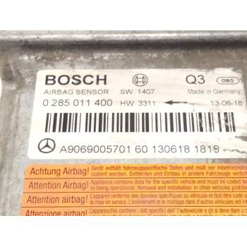 Recambio de centralita airbag para volkswagen crafter 30-50 furgoneta (2e_) 2.0 tdi referencia OEM IAM A9069005701 0285011400 