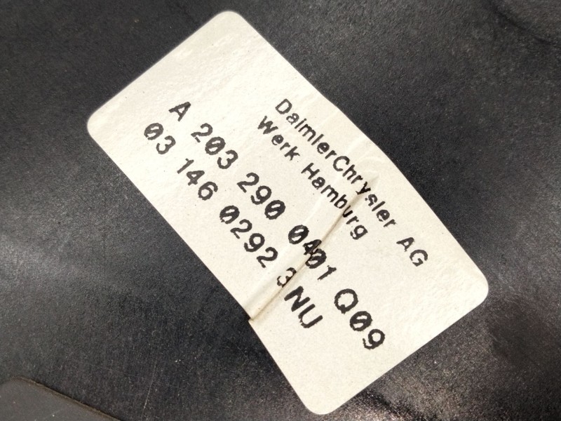 Recambio de pedal freno para mercedes-benz clase c (w203) c 180 kompressor (203.046) referencia OEM IAM A2032900401  