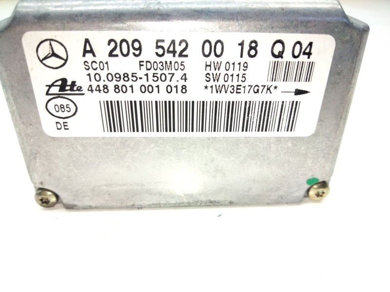 Recambio de modulo electronico para mercedes-benz clase c (w203) c 180 kompressor (203.046) referencia OEM IAM A2095420018  