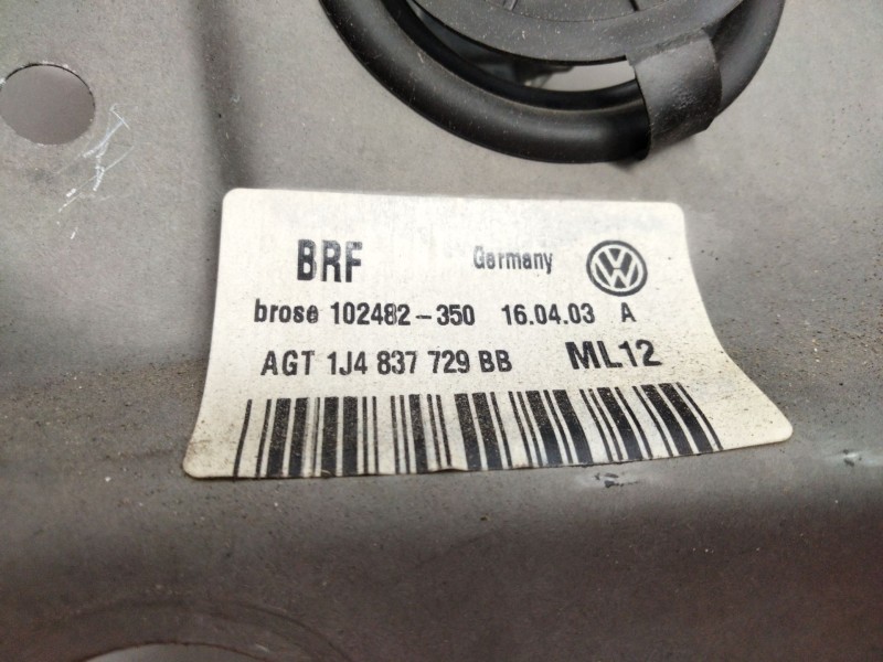 Recambio de elevalunas delantero izquierdo para volkswagen golf iv (1j1) 1.8 t referencia OEM IAM   