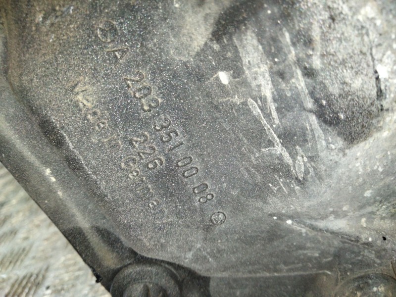 Recambio de diferencial trasero para mercedes-benz clase c (w203) c 180 kompressor (203.046) referencia OEM IAM A2033510008  