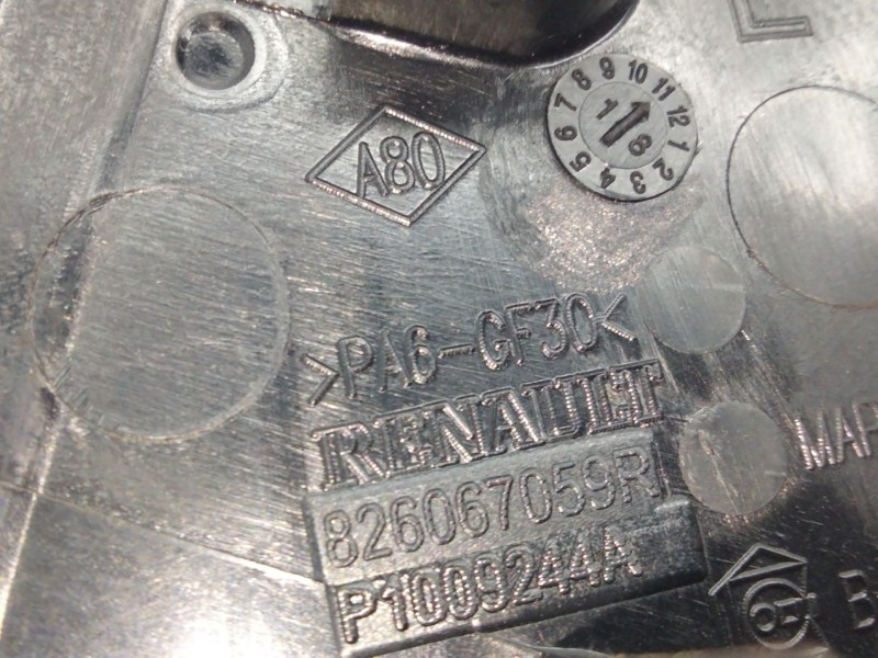 Recambio de maneta exterior trasera izquierda para renault clio iv (bh_) 0.9 tce 90 lpg referencia OEM IAM 826067059R  