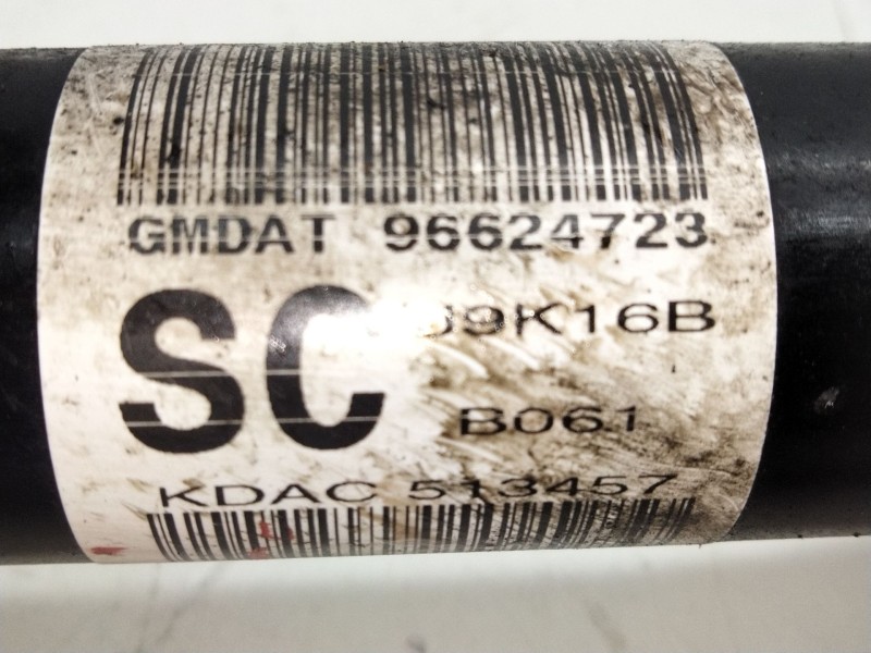 Recambio de transmision delantera izquierda para chevrolet captiva (c100, c140) 2.0 d referencia OEM IAM 96624723  