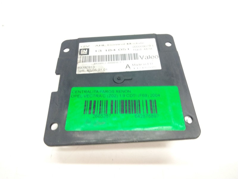 Recambio de centralita faros xenon para opel vectra c (z02) 1.9 cdti (f69) referencia OEM IAM 13184051  