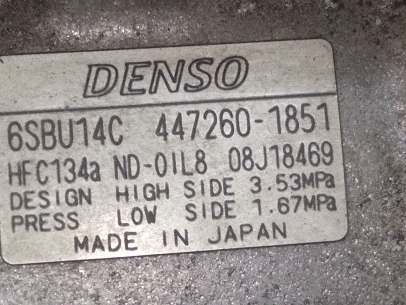 Recambio de compresor aire acondicionado para bmw 3 coupé (e92) 320 d referencia OEM IAM 4472601851  