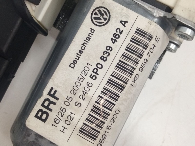 Recambio de elevalunas trasero derecho para seat toledo iii (5p2) 2.0 tdi 16v referencia OEM IAM 5P0839462A  