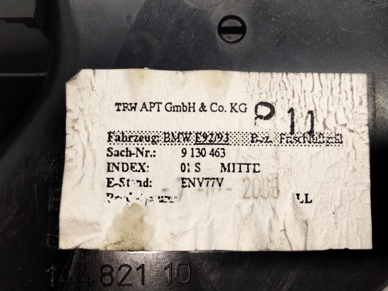 Recambio de aireador central para bmw 3 coupé (e92) 320 d referencia OEM IAM 91304589  