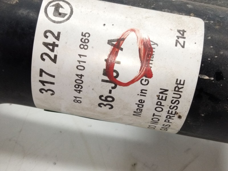 Recambio de amortiguador delantero derecho para volkswagen touareg (7l6) 3.0 v6 tdi dpf referencia OEM IAM 317242  