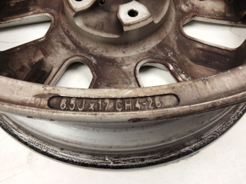 Recambio de llanta aluminio para citroën c4 coupé (la_) 2.0 hdi referencia OEM IAM 9650202380  