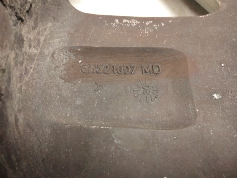 Recambio de llanta aluminio para land rover freelander 2 (l359) 2.2 td4 4x4 referencia OEM IAM 6H521007MD  