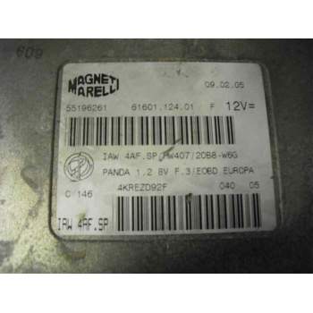 Recambio de centralita motor uce para fiat panda (169) 1.1 referencia OEM IAM 55196261 4KREZD92F 6160112401