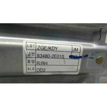 Recambio de elevalunas trasero izquierdo para hyundai tucson (jm) 2.0 crdi comfort (4wd) referencia OEM IAM 834802E010  
