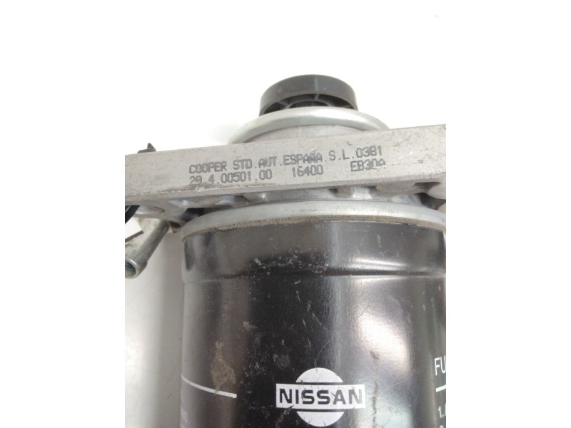 Recambio de soporte filtro gasoil para nissan cabstar (f22, h40) 2.5 d (f22) referencia OEM IAM 0381EB30A 2940050100 COOPER