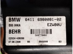 Recambio de calefaccion entera normal para bmw x3 (e83) 2.0 d referencia OEM IAM 698008102  