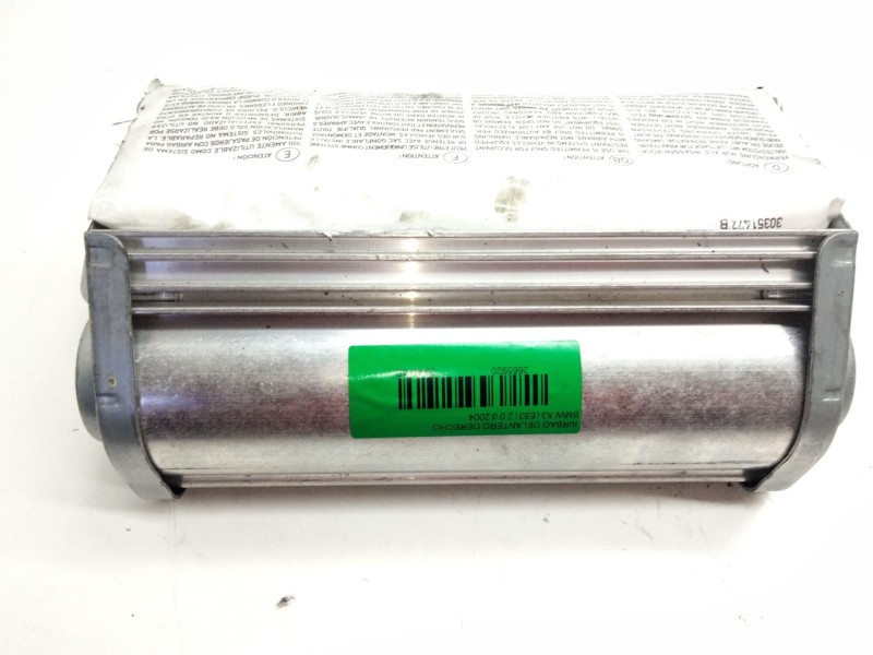 Recambio de airbag delantero derecho para bmw x3 (e83) 2.0 d referencia OEM IAM 39705604110W  