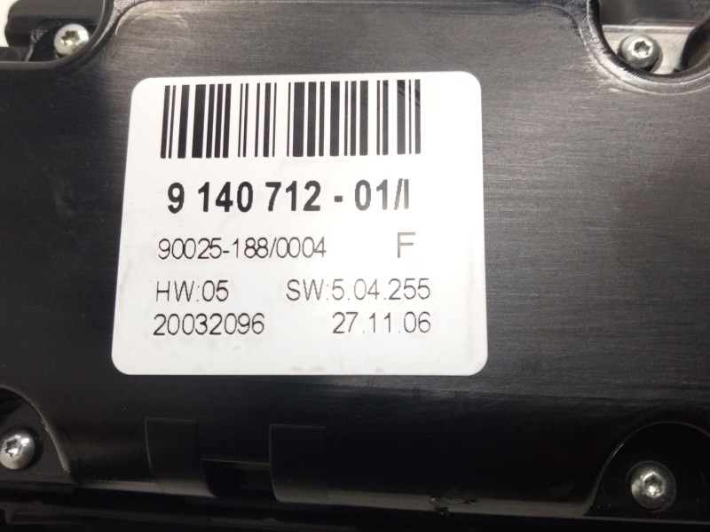 Recambio de mando climatizador para bmw x5 (e70) 3.0 3.0d referencia OEM IAM 915071201  