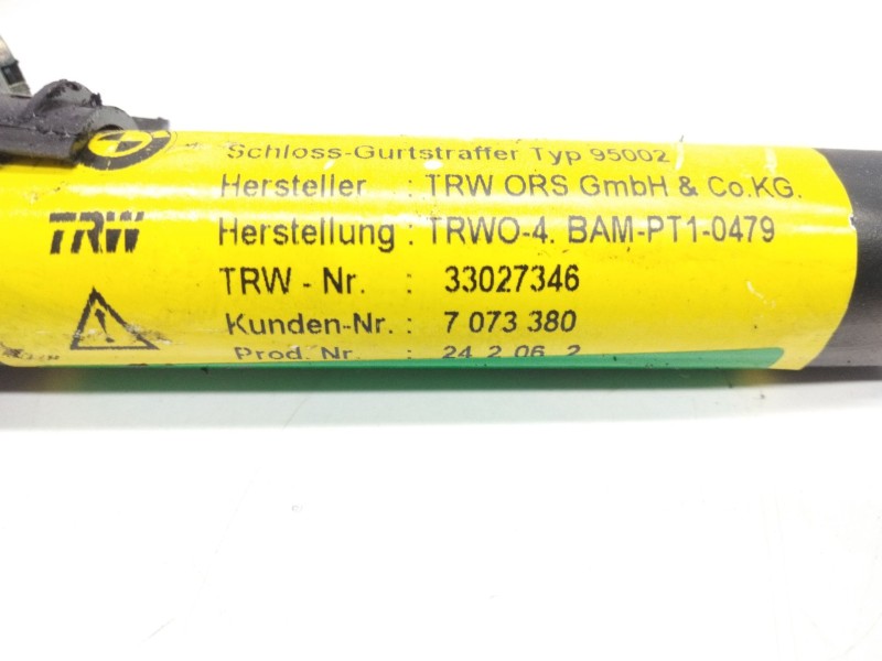 Recambio de pretensor delantero airbag derecho para bmw x3 (e83) 2.0 d referencia OEM IAM 7073380  