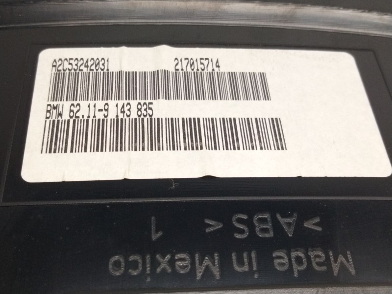 Recambio de cuadro instrumentos para bmw x5 (e70) 3.0 3.0d referencia OEM IAM 9143835  